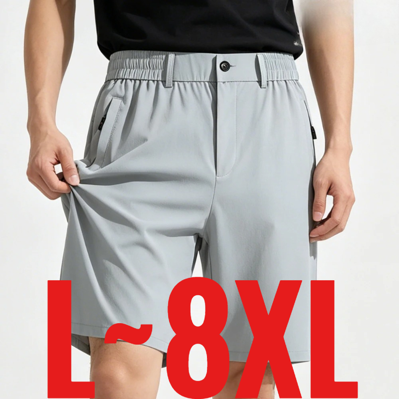 Golf Equipment Wholesale - ビッグサイズ 8XL メンズカジュアルショーツ 膝上丈 バーミューダパンツ 男性用