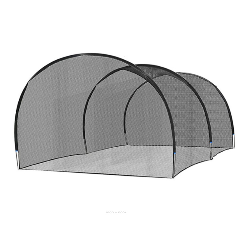 Practice Equipment For Golf - イージーヒッティングネット、黒色の無結節ネット、屋内外練習用具、ゴルフ練習ネット