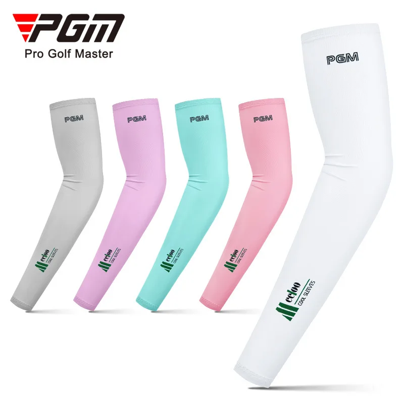 Golf Equipment Wholesale - Pgm-男性と女性のゴルフTシャツスリーブウォーマー、日焼け止め、氷冷、通気性、アウトドアスポーツウェア、Tシャツアクセサリー、4シーズン、xt003,1ペア