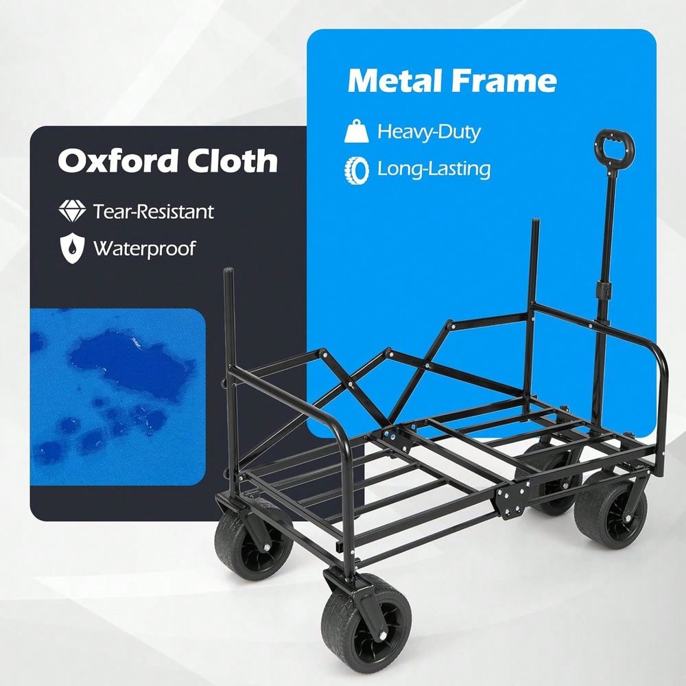 ワゴンベンチシートコンボ、折りたたみ式ビーチカート、調整可能 - Pull Cart Fold のレビューと価格