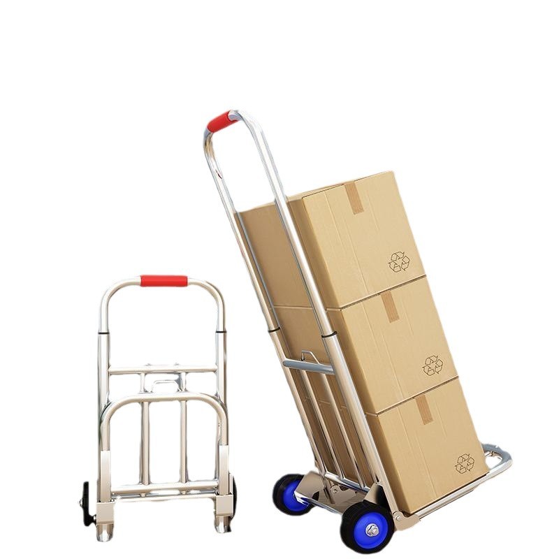 手引きカート折りたたみポータブル荷物ショッピング牽引品荷重キ - Pull Cart Fold のレビューと価格