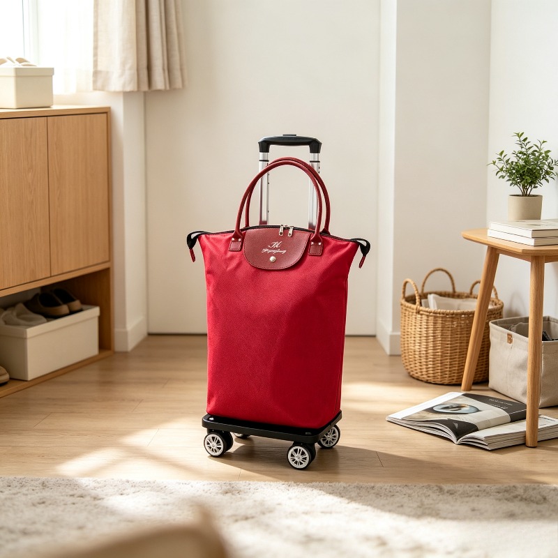 コンパクト折りたたみ式食料品カート、取り外し可能な二役プルワ - Pull Cart Fold のレビューと価格