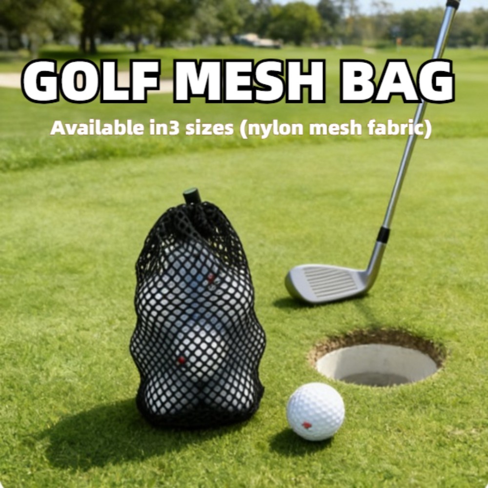 ゴルフスポーツメッシュネットバッグナイロン素材ゴルフテニス1 - Golf Equipment Drawing のレビューと価格