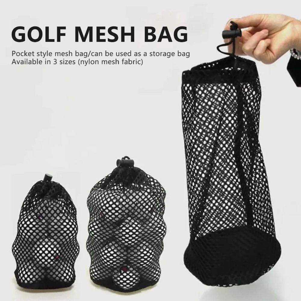 ゴルフスポーツメッシュネットバッグナイロン素材ゴルフテニス1 - Golf Equipment Drawing のレビューと価格